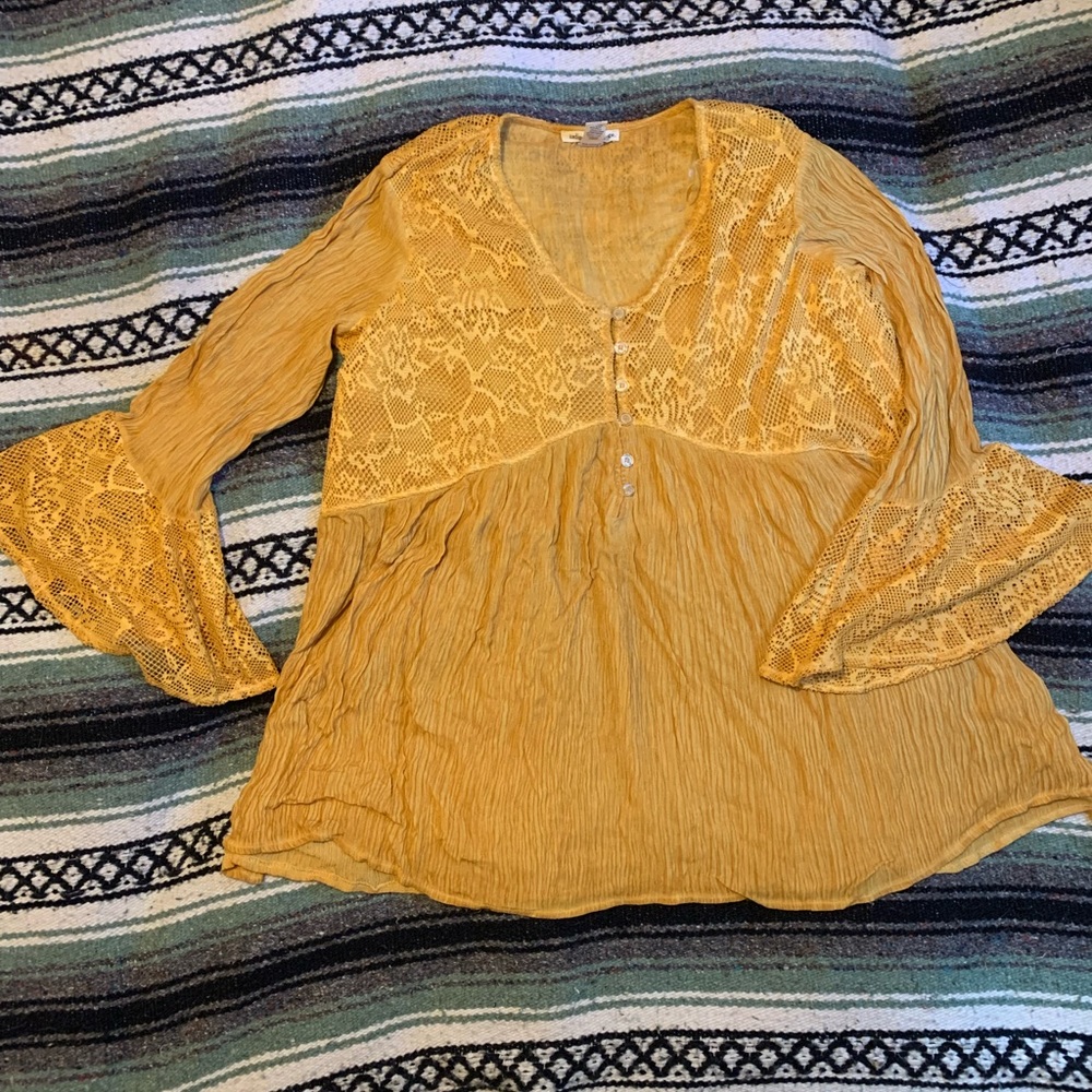 Boho inspired top - Plus Size 1X